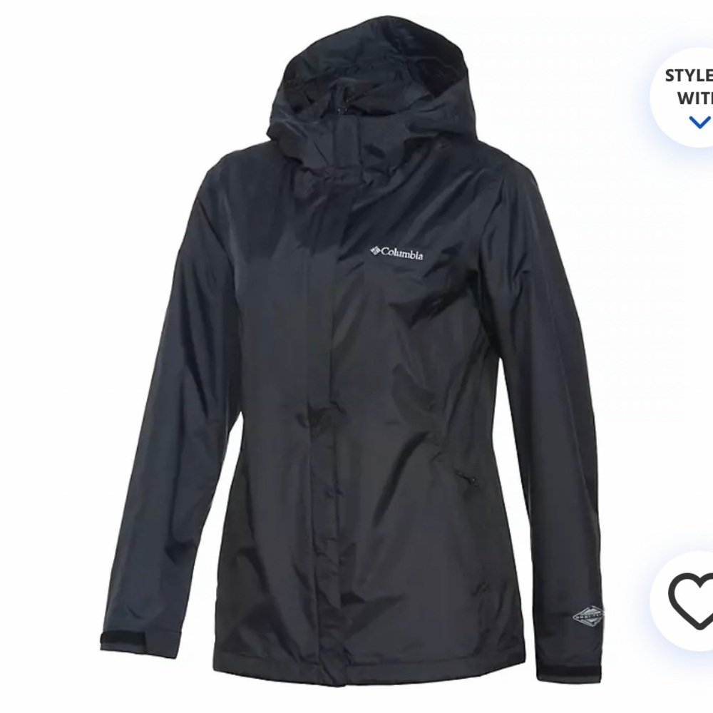 Columbia women’s M waterproof jacket